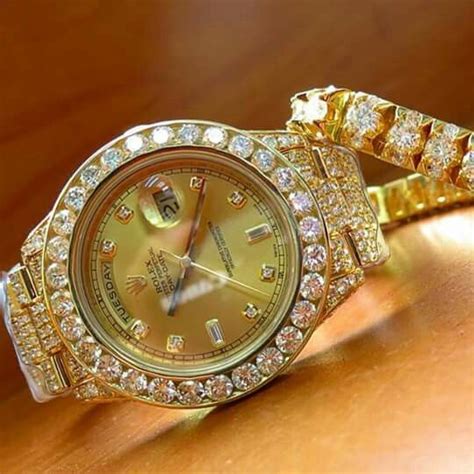 rolex blinged out|iced out Rolex jewelry.